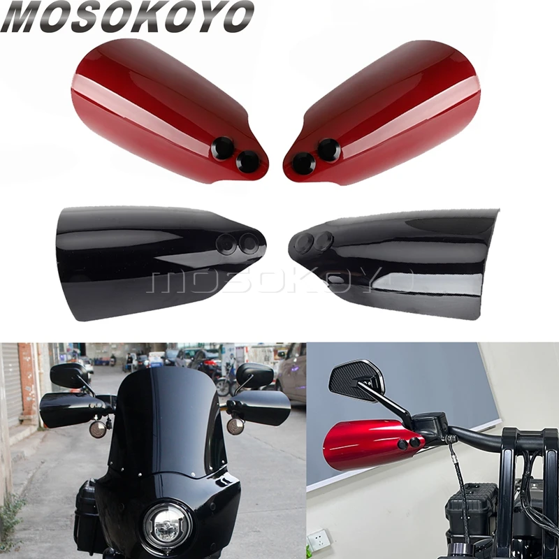 For Harley Softail Low Rider ST FXLRST Street Bob Heritage Classic Motorcycle Hand Guard Shield Guard Handle Handguard Protector