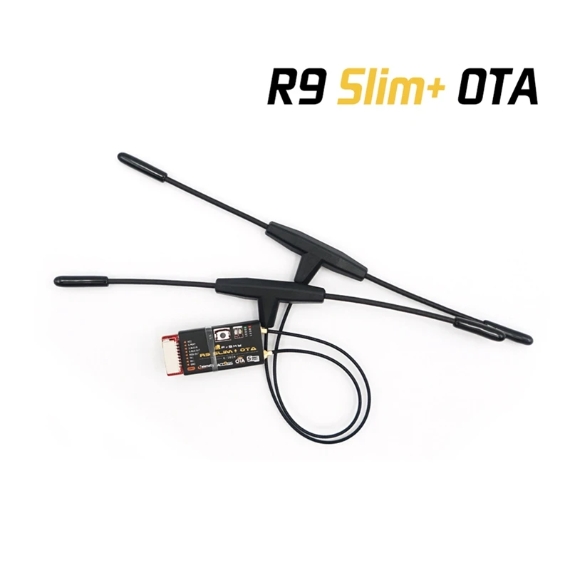 Ricevitore B04C-R9 Slim+OTA ACCESS 900Mhz a lungo raggio 6 uscite PWM con antenne a doppia T