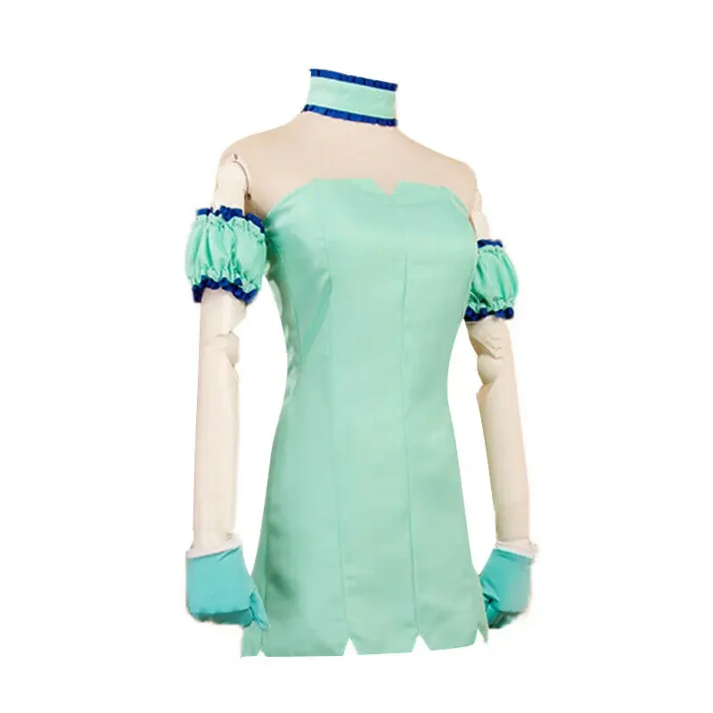 Women's Tokyo Mew Mew Aizawa Minto Cosplay Costume Mew Mint Dress Set for Women Halloween Cosplay Costume Summer Woman Clothes