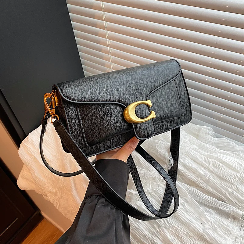 

Fashionable New High-End Women's Small Square Bag, Popular Crossbody and Handbag, Multi-Functional Style