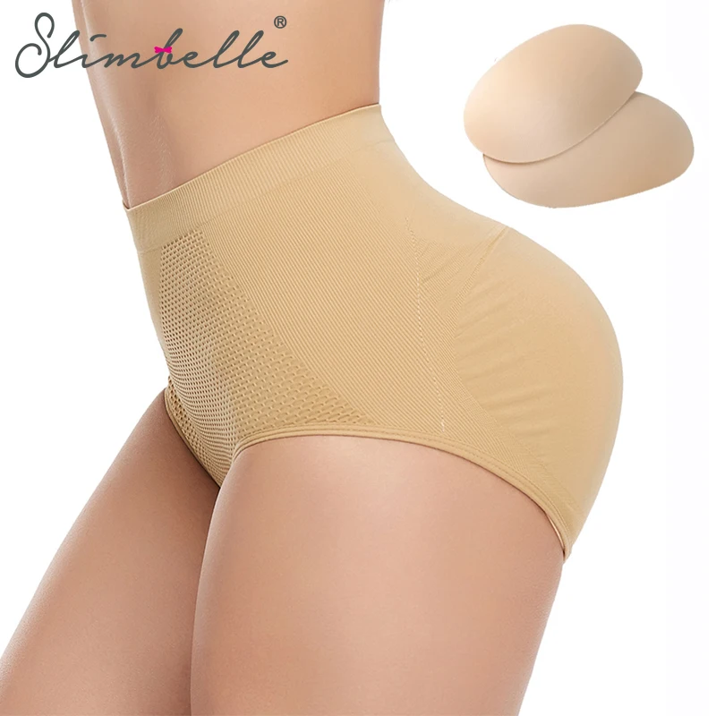 Calcinha do elevador do bumbum para mulheres, shapewear sexy, cintura média, controle push up, hip shapewear, hip almofadas shaper