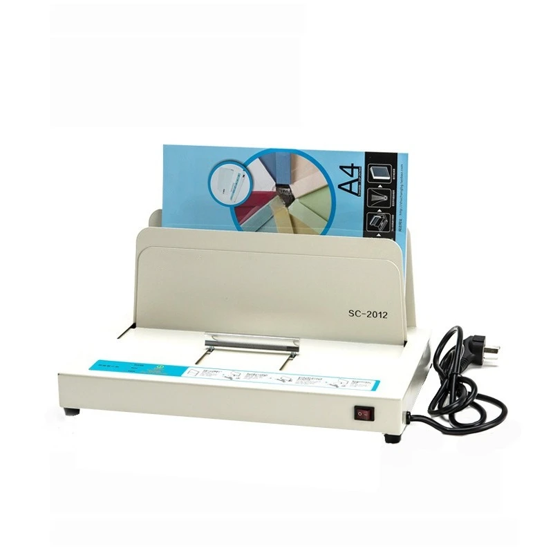 Automatic binding machine Hot melt binding machine Certificate Tender glue Household automatic machine