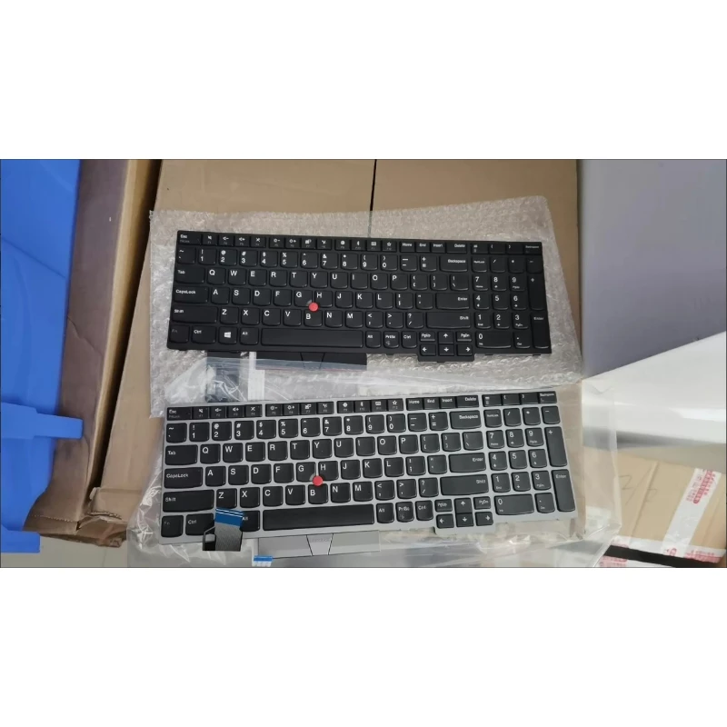 For Lenovo E580 E585 E590 E595 T590 L580 L590 R590 P52 P53 P72 Laptop Keyboard High Quality Replacement