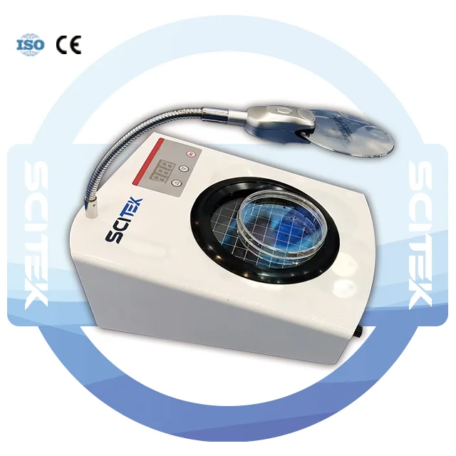 Semi-automatic Bacterial Colony Counter 0~999 Colony Counter for Laboratory Hospital University Research Centers