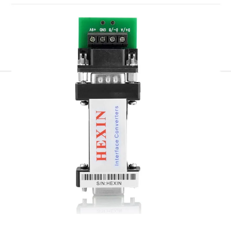 HEXIN Serial Port 232 To 485 Converter RS232 To RS485 Module Interface Communication Converter