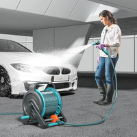 10-40M High-pressure Water Gun, Water Pipe Cart Set, Car Washing Pipe Reel, Car Cleaning Tool, Garden Flushing Nozzle