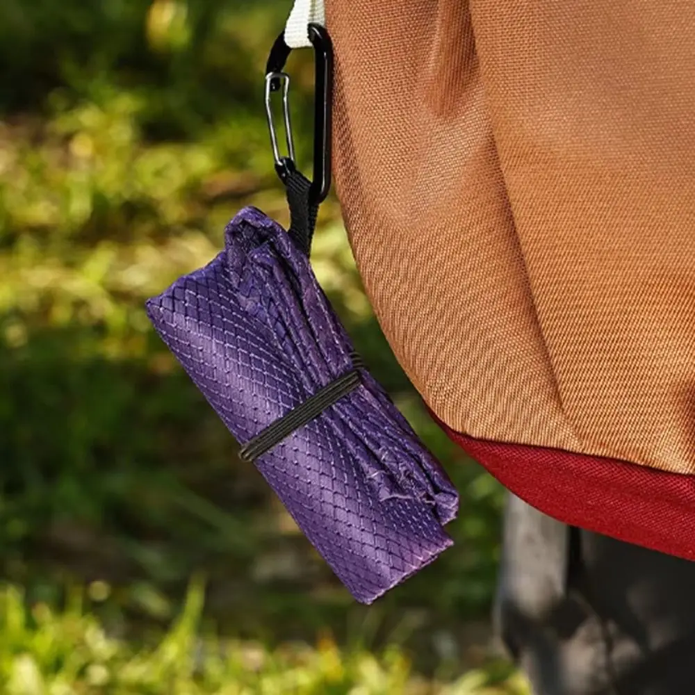 Ultra Light Folding Seat Cushion Waterproof Foldable Outdoor Moisture-proof Pad with Hook Convenient Portable Camping Mat