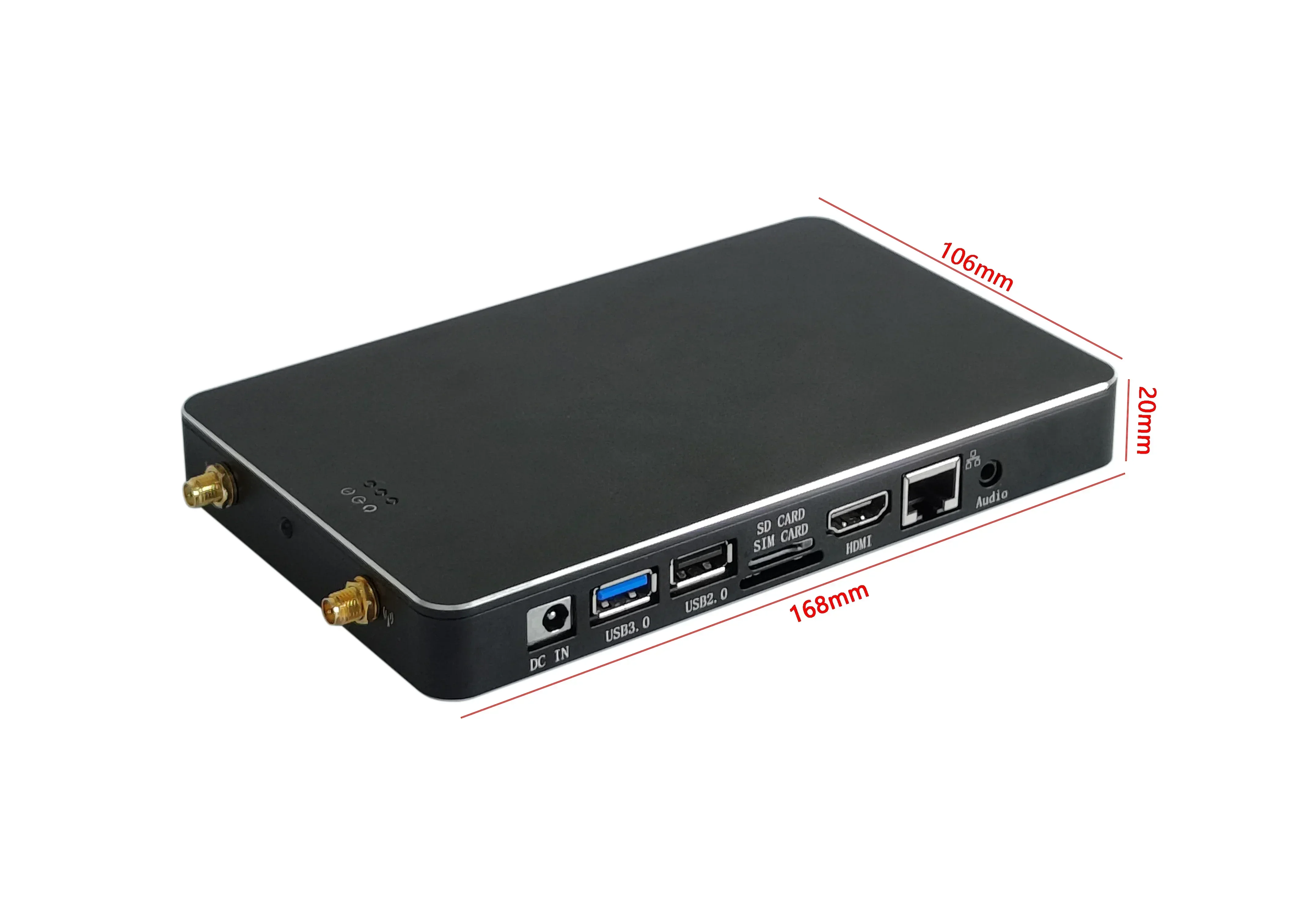 China Günstiger Android-Mini-PC Rockchip RK3399 CPU unterstützt Android 11 System 4G RAM 32G Speicher HD-MI LVDS EDP 4K 2K 6*USB 2.0