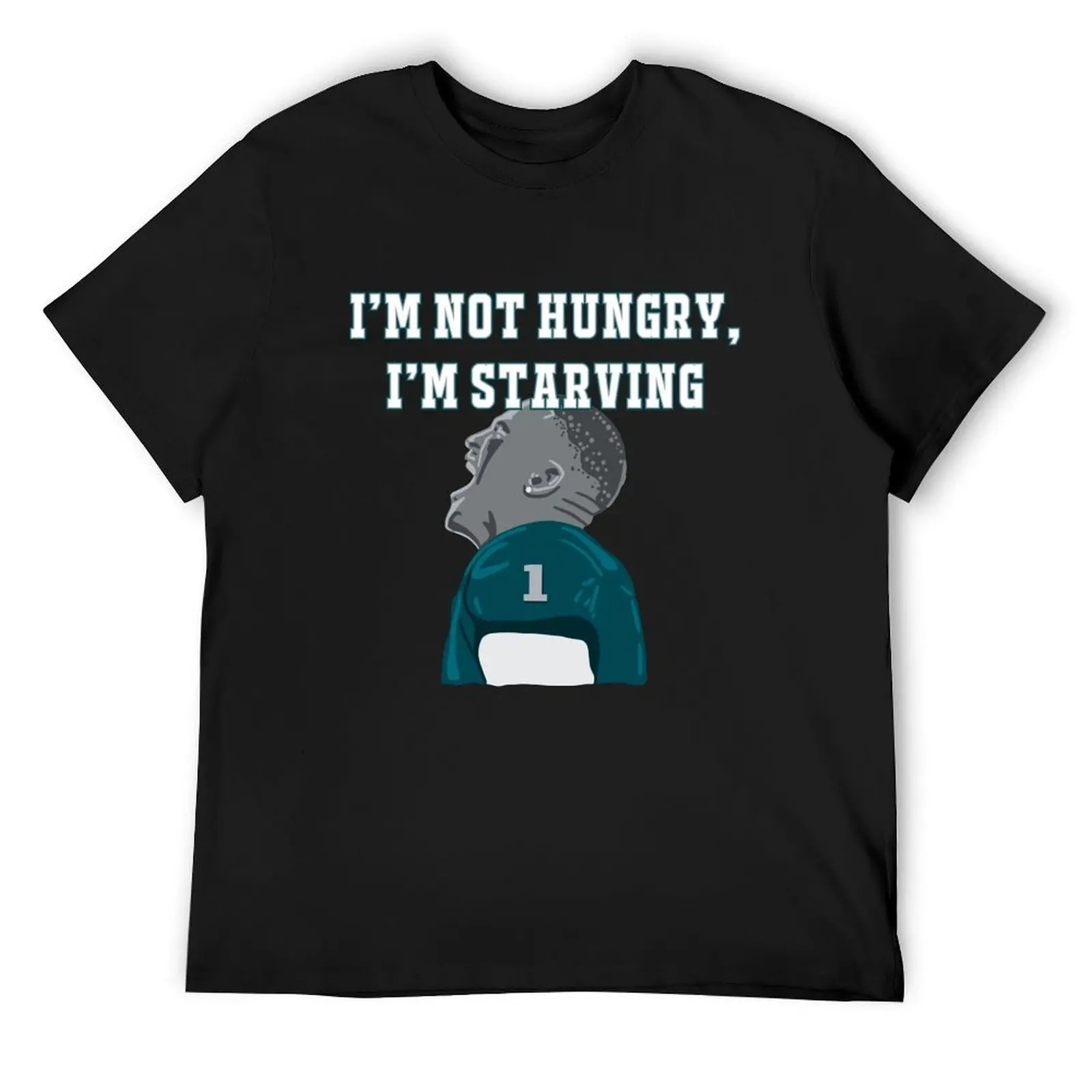 Jalen Hurts “I’m Starving” T-Shirt blanks vintage anime shirts men