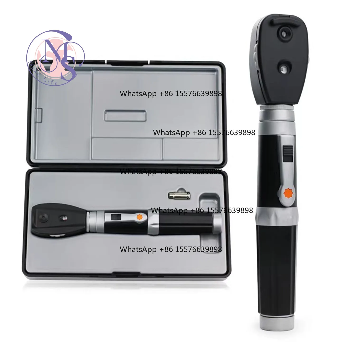 Focus Eye Inspection Lamp, Pupil Exam Light & Eye Magnifier for Optical Examination