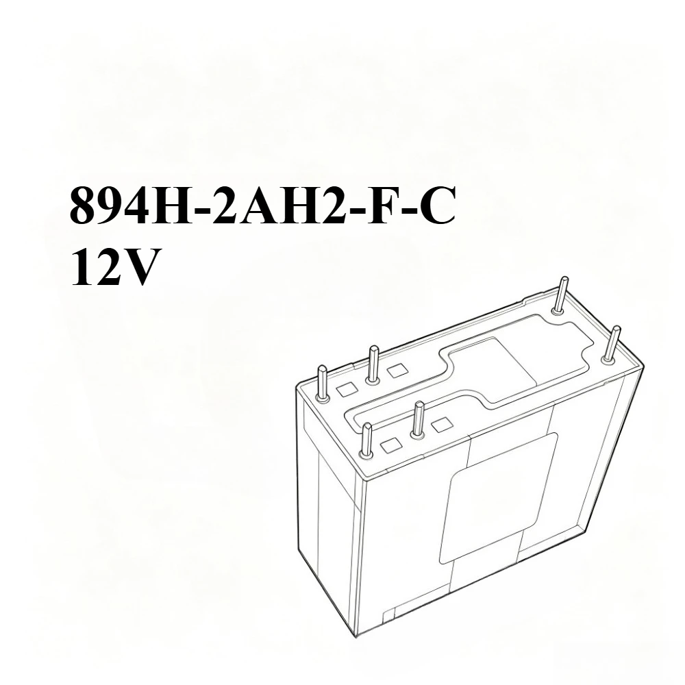 5PCS/lot 100% Original and brand new   Relay 894H-2AH2-F-C 12V 894H-2AH1-F-C 12VDC 894H 2AH2 F C 12VDC 894H 2AH1 F C 12VDC