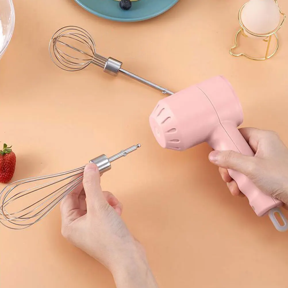

1 Set Electric Garlic Masher Portable Food Grinder Kitchen Tool Meat Pp Stainless Steel Home Use Multipurpose