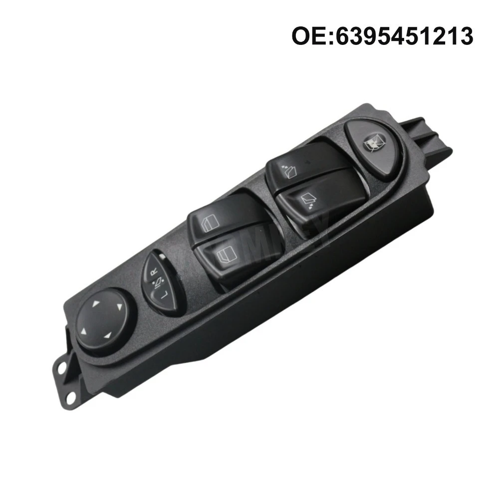 

A6395451213 6395451213 For Mercedes Vito Viano 2003-2013 Electric Power Window and Wing Mirror Control Switch Lifter Button