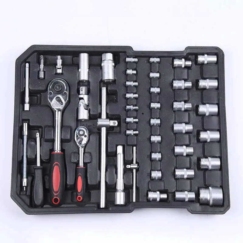 186 Piece Luggage Auto Repair Tool Set Car Machine Hardware Tool Set Repair Multi-Tools