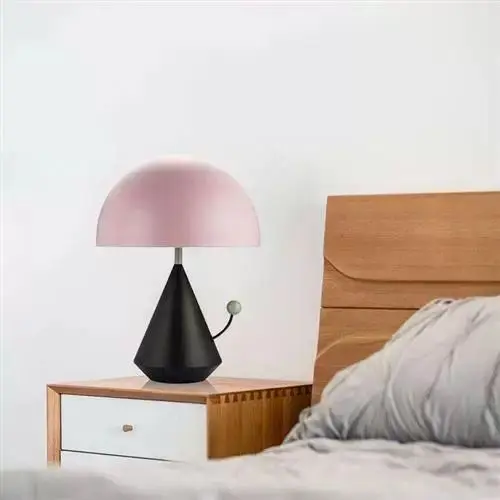 children's bedroom desk lamp, personalized  metal desk lamp, pink luxurious new bedside table lamp