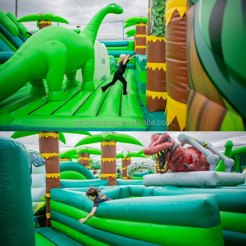Avontuurlijk opblaasbaar park, - Kids Outdoor Adventure Park recensie en prijs