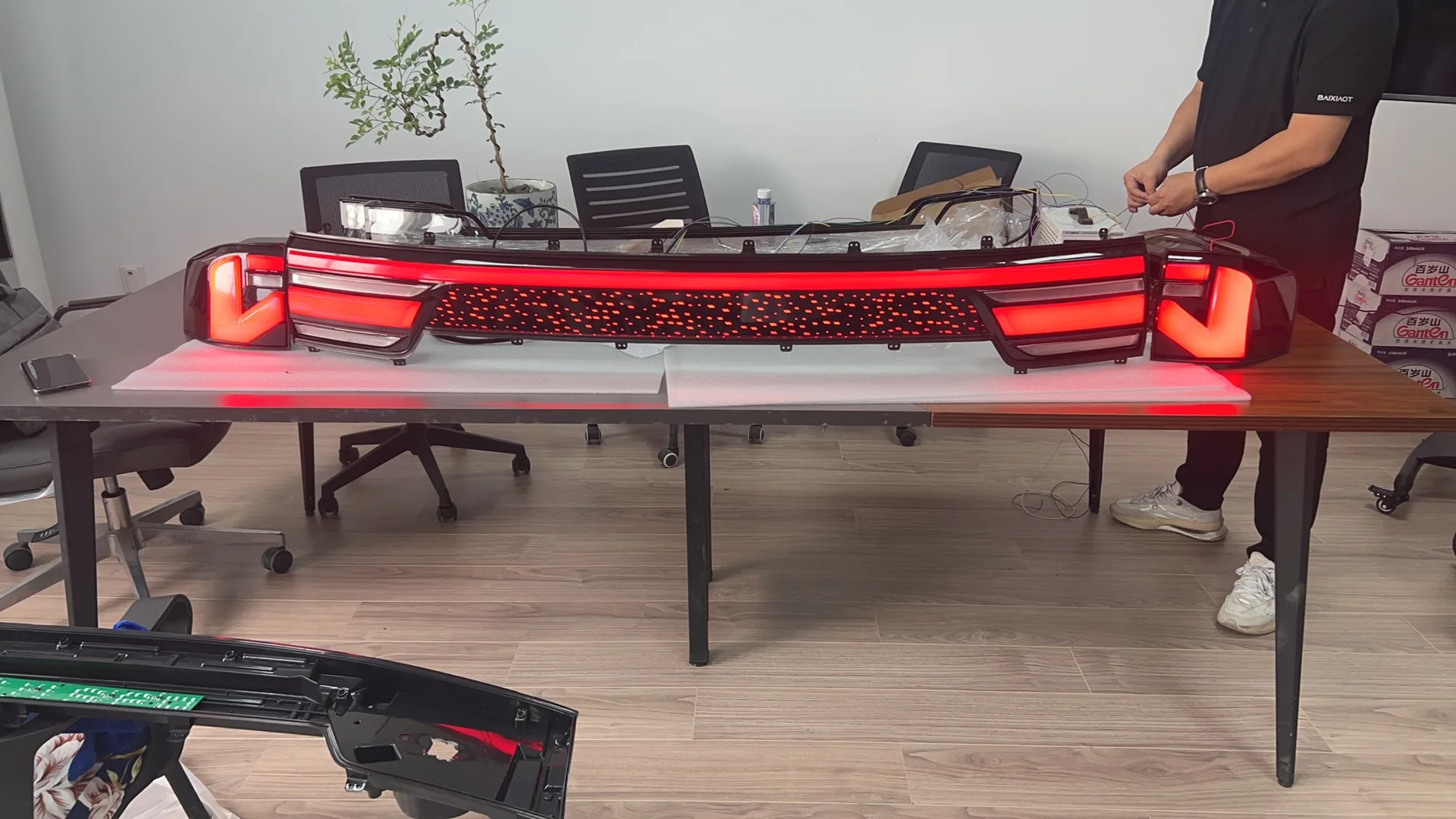 Body Kit LED Rücklicht Rücklicht für TOYOTA LC300