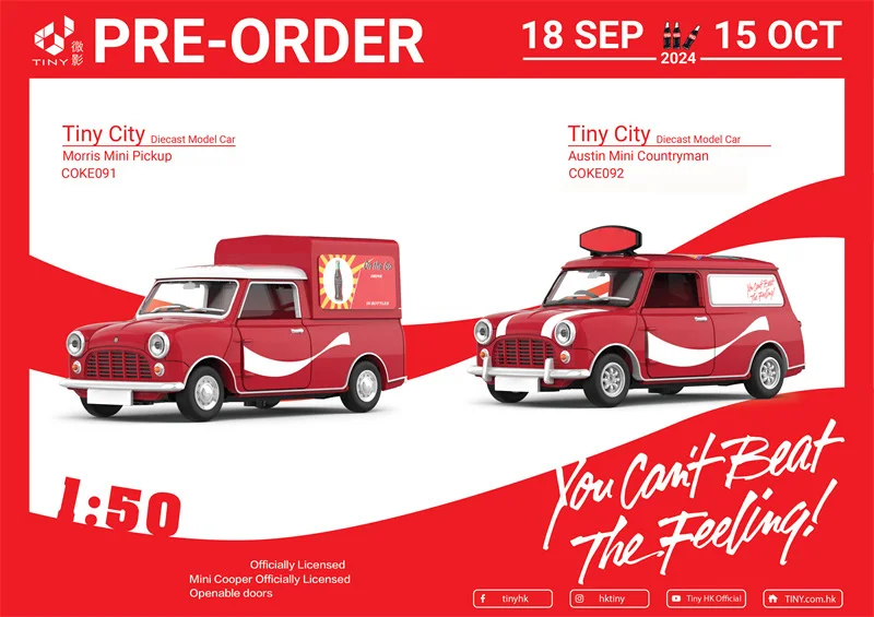 **Pre-Order** Tiny 1:50  **Pre-Order**