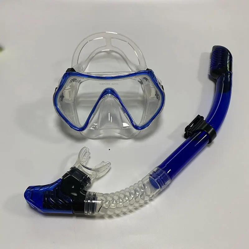 Adult Snorkeling Suit Large Frame Snorkel Snorkel Equipment Pool Deep Sea Diving Aid Mask Waterproof Anti-Fog