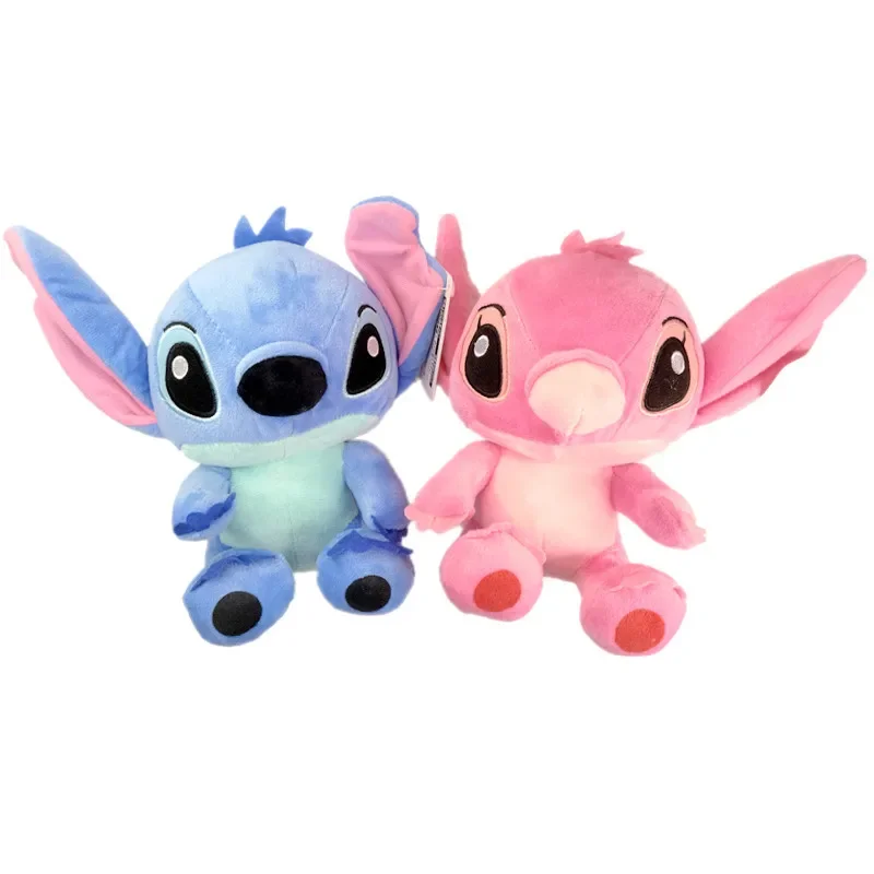 2025 New Quality Disney Lilo & Stitch Scramp Animal Soft Stuffed Cotton Dolls Plush Peluche Kids Toy Model for Children Gift