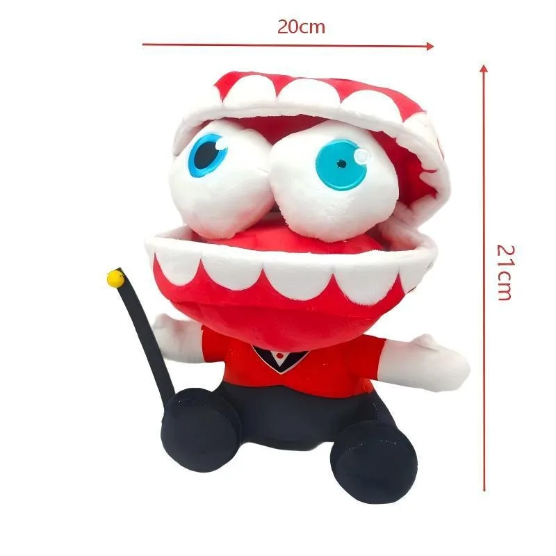 23cm Cute Cartoon The Amazing Digital Circus Plush Rabbit Toy Kawaii Soft Stuffed Animal Room Ornament Birthday Gift