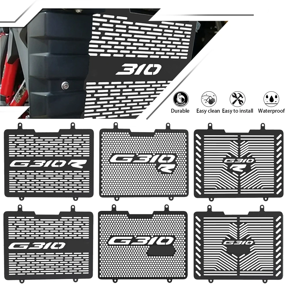 For BMW G310GS G310R G 310 GS R 2022 2023 Radiator Grille Guard Cover Fuel Tank Protection Motorcycles 2017 2018 2019 2020 2021