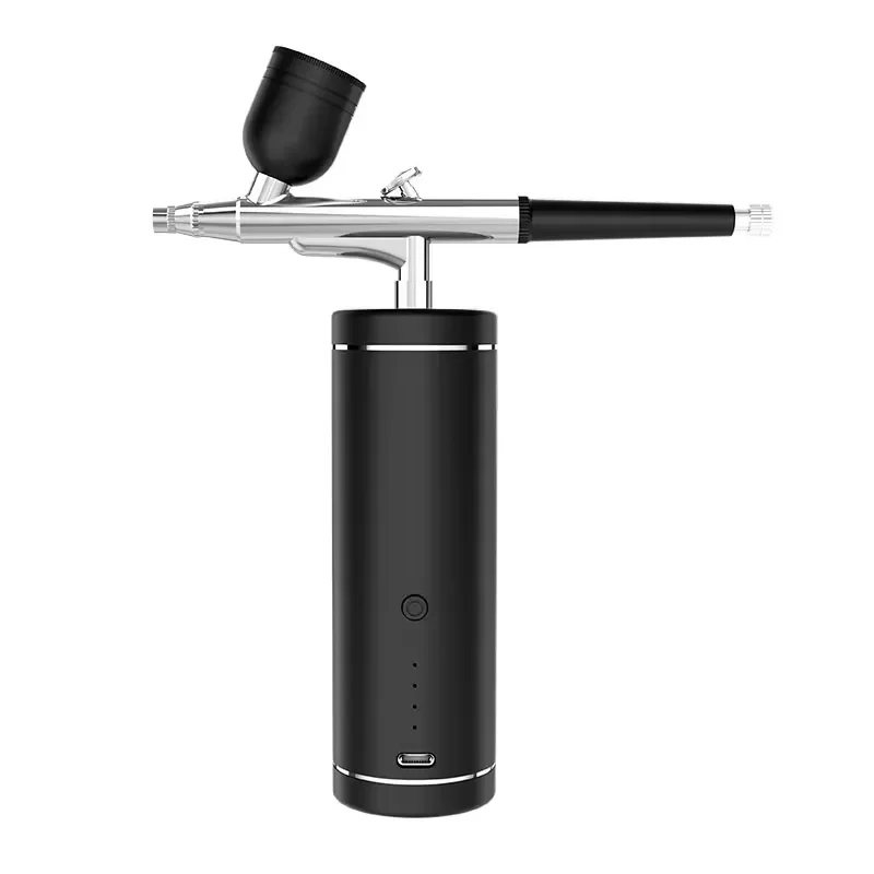 for  Face Sprayer Oxygen Injector Mini Air Compressor Kit Air Brush Paint Spray   Facial Care and Makeup