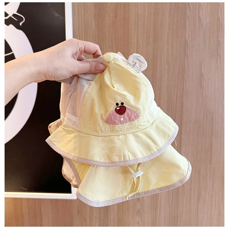 

Baby accessories newborn summer hats beach accessories Boy Girl Sunshade Large brim Sunshade Shawl Breathable for sun protection