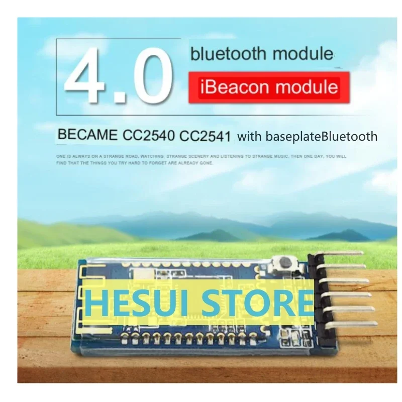 4.0 Bluetooth-модуль беспроводных данных прозрачная передача последовательного порта BLE CC2540 CC2541 с нижней пластиной