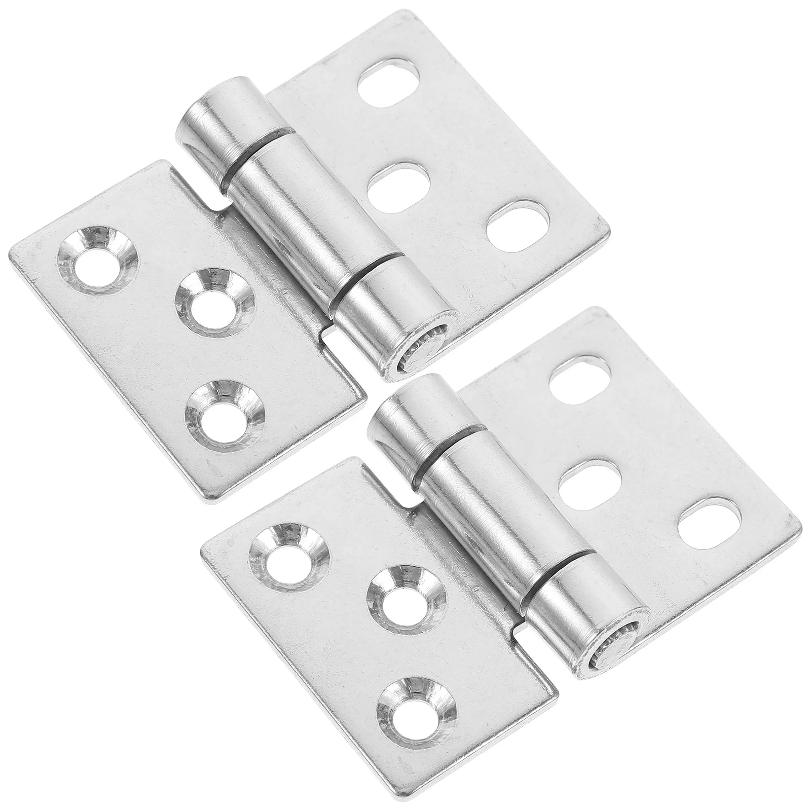 

2Pcs Reliable Door Hinges High Hardness Smooth Operation for Cabinet Basement Bathroom Laundry Doors Hook and Band Gate Hinges