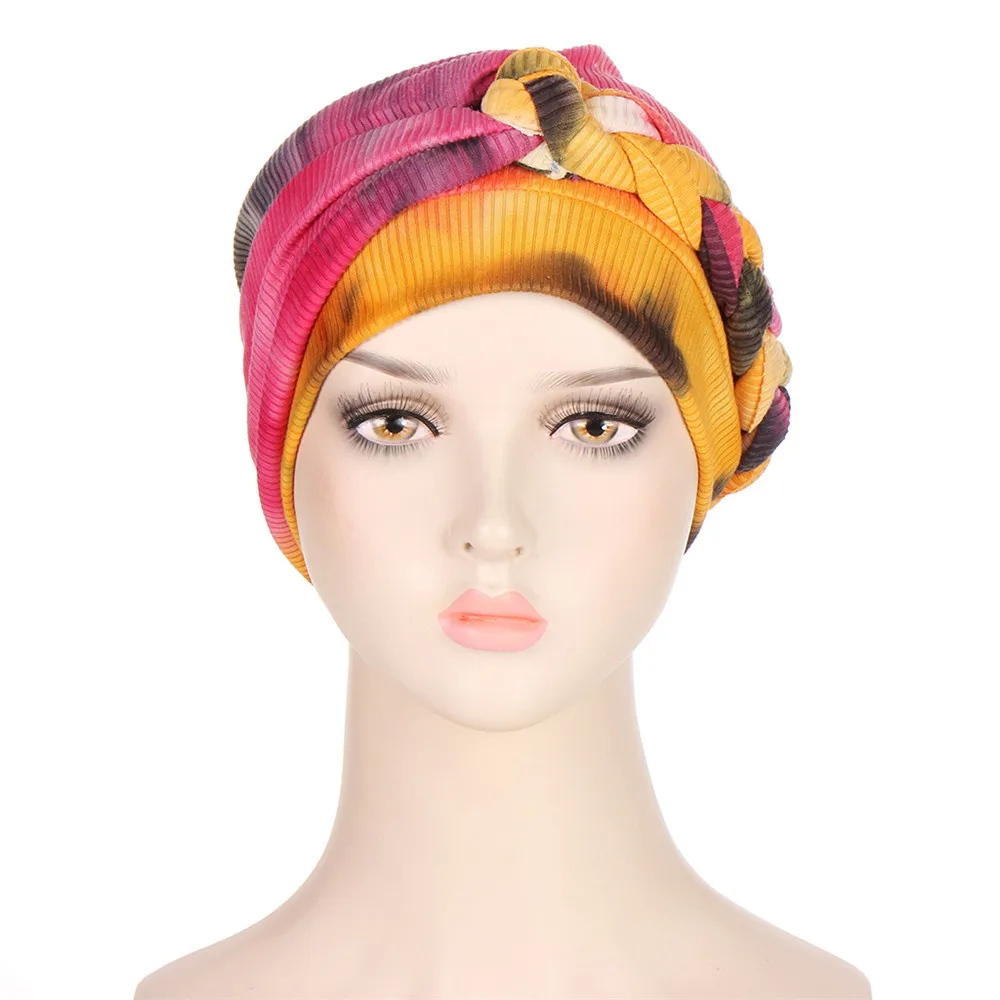 New Head Scarf for Muslim Women Turban Braids Bonnet Inner Caps Femme Musulman Arab Head Wrap Turbantes Chemo Cancer Hat Beanies