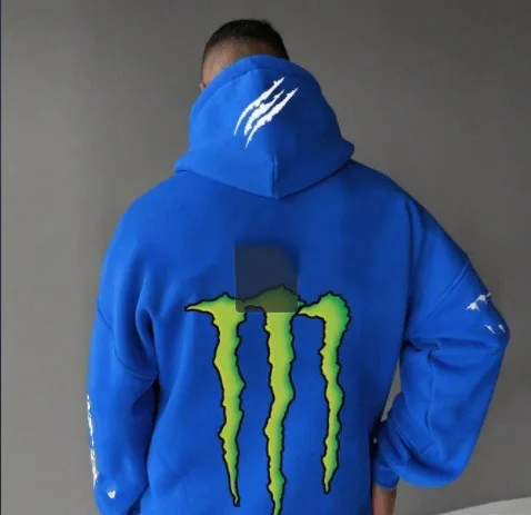 Monster Energy الرجال النساء هوديس الشارع موضة الهيب هوب بلوزات الرياضة في الهواء الطلق سكيت كرة السلة راقصة البيسبول #2