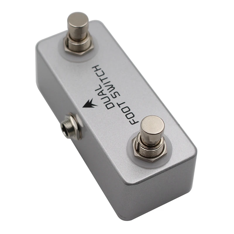

Hot Sale MOSKY Dual Foot Switch Guitar Pedal Dual Footswitch Guitar Effect Pedal Lockable Audio Channel Selector Switch Guitar A