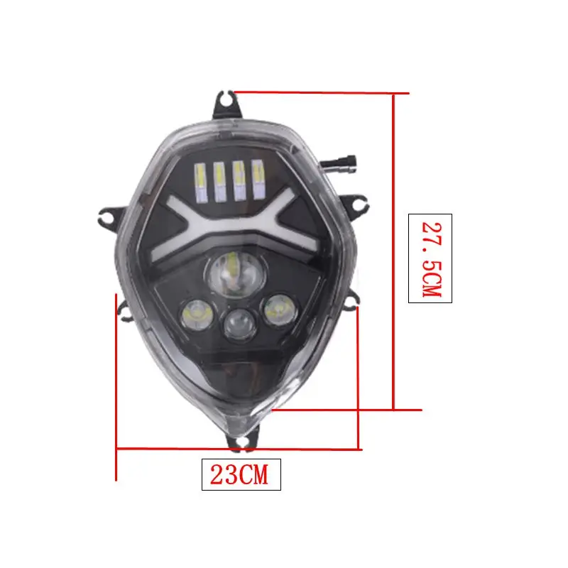 LED Headlight For Suzuki V-Strom 650 / 1000 Motorcycle DRL Headlamp Replacement