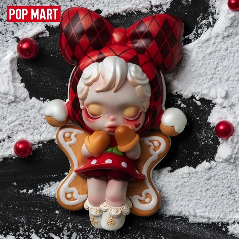 Официальный товар POPMART SKULLPANDA Tell Me What YouWant Series Фигурки Слепая коробка Игрушки Фигурка Mystery Box Коллекционная модель