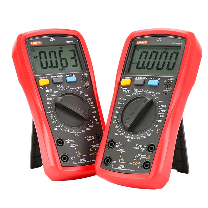 HOT SALE UT890C/D digital multifunction meter Measuring voltage ammeter capacitancet universal  Multimeters