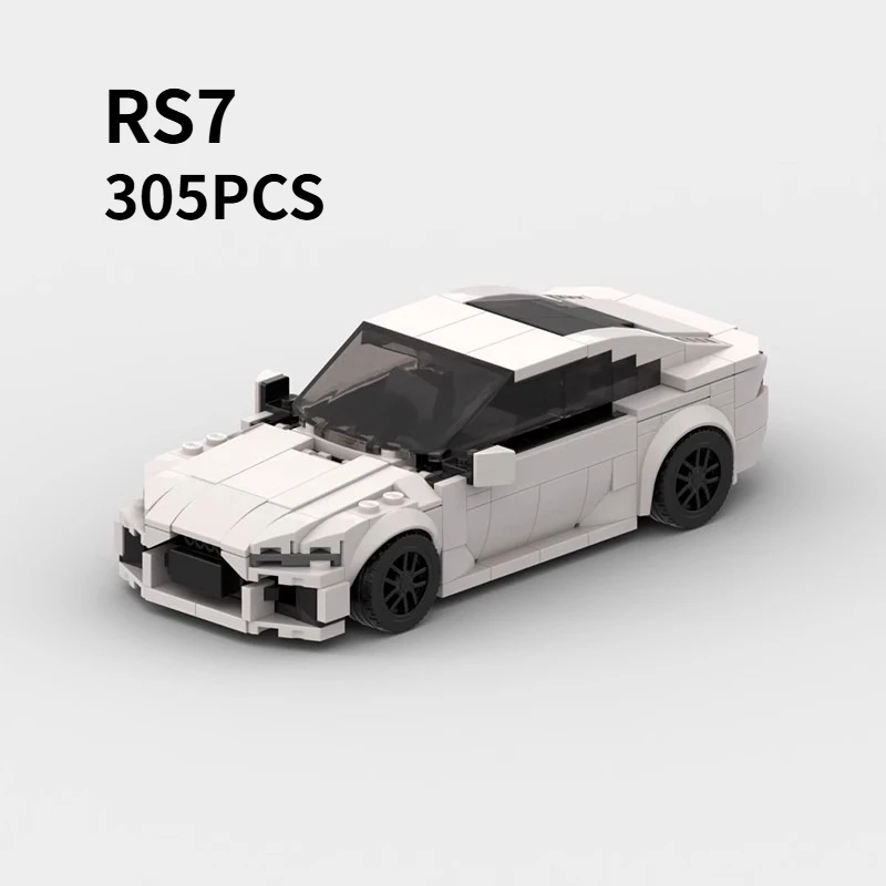 

305PCS Technical RS7 Super Car Building Blocks MOC Racing Vehicle Construction Bricks Toy The Perfect Gift For Boy