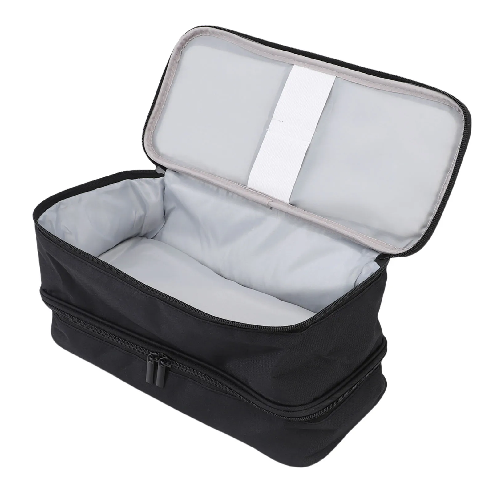 

Двухслойный чехол для переноски, двухслойный чехол для переноски, портативный фен, инструменты, сумка-органайзер, большая вместительная дорожная сумка для хранения