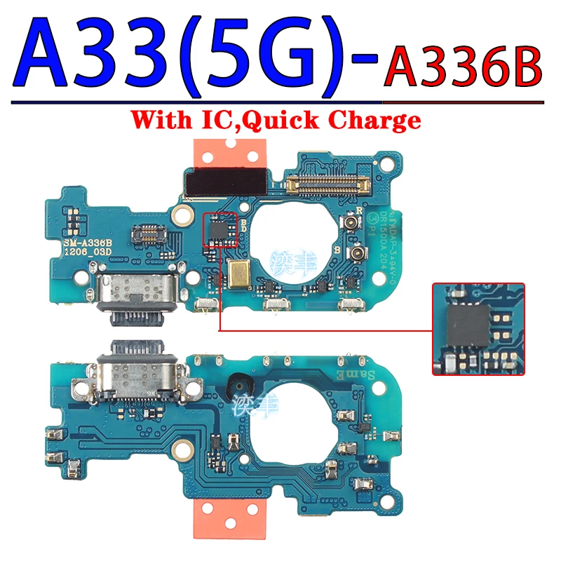 Charging Board For Samsung Galaxy A03 Core A03S A13 A23 A33 A53 A04E A04S A14 A24 A34 A54 4G 5G USB Dock Connector Fast Port