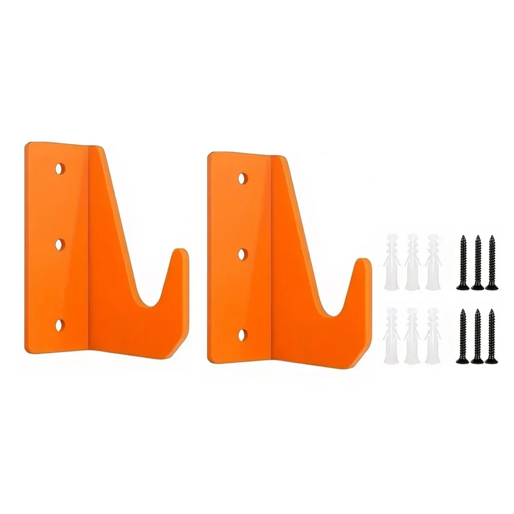 2 Piece Wall Mount Rack for Hydraulic Lift Jacks Garage Tool Storage to Maximize Workspace and Maintain Tool Order
