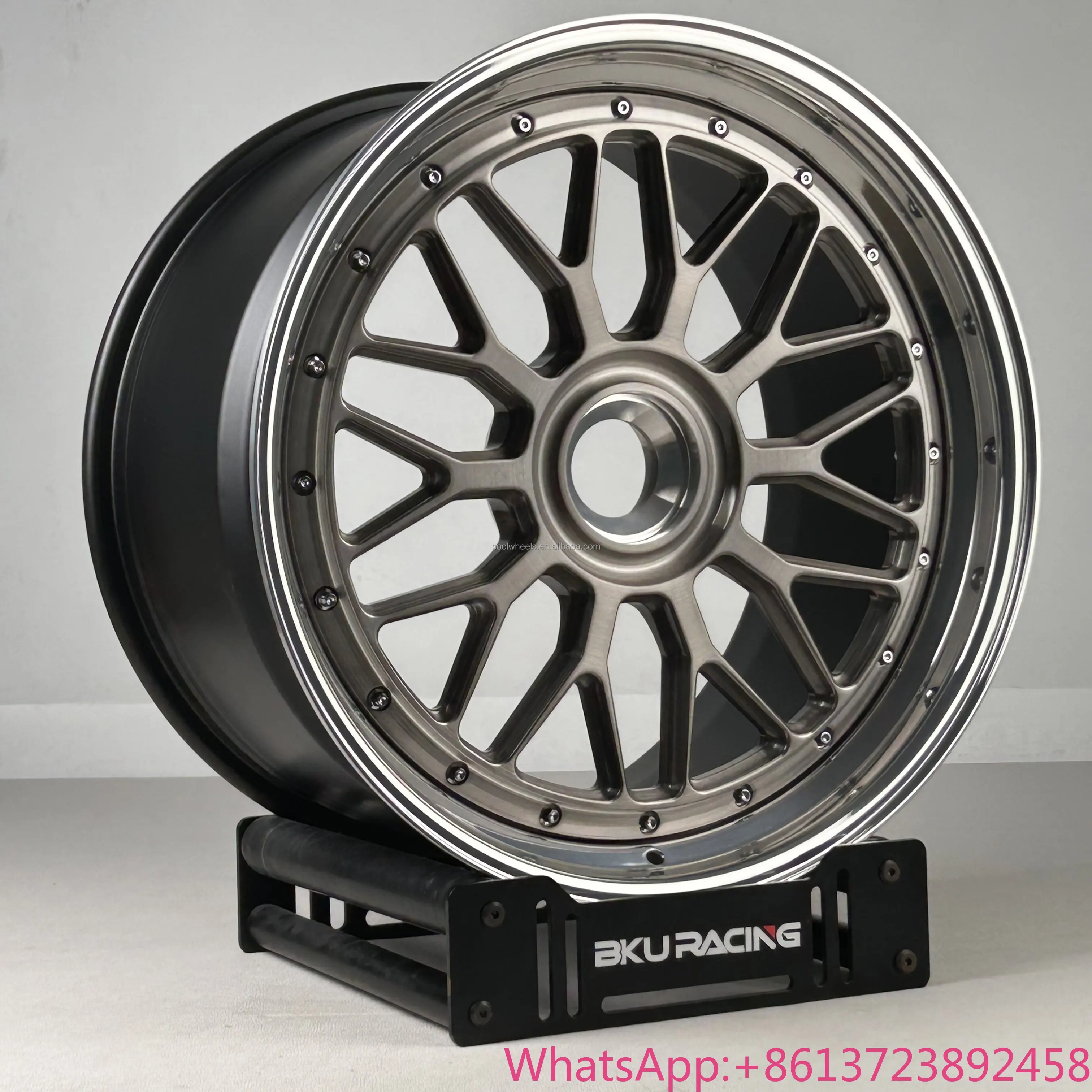 Bku 3 Piece Forged for Porsche 992 991 Carrera GTS 992 GT3 991 997 GT3 RS Wheels 19 20 21 Inch with Deep Concave 5x130 Alloy Rim