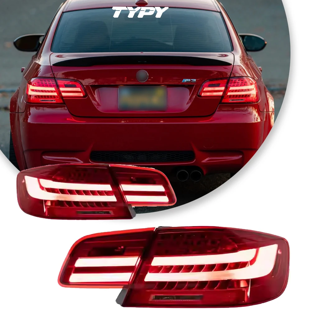

TYPY Car Accessories For 2006-2013 BMW M3 E92 Tail Light 330i 335i Car Lights LED Rear Stop Lamp DRL Brake Signal Reversing