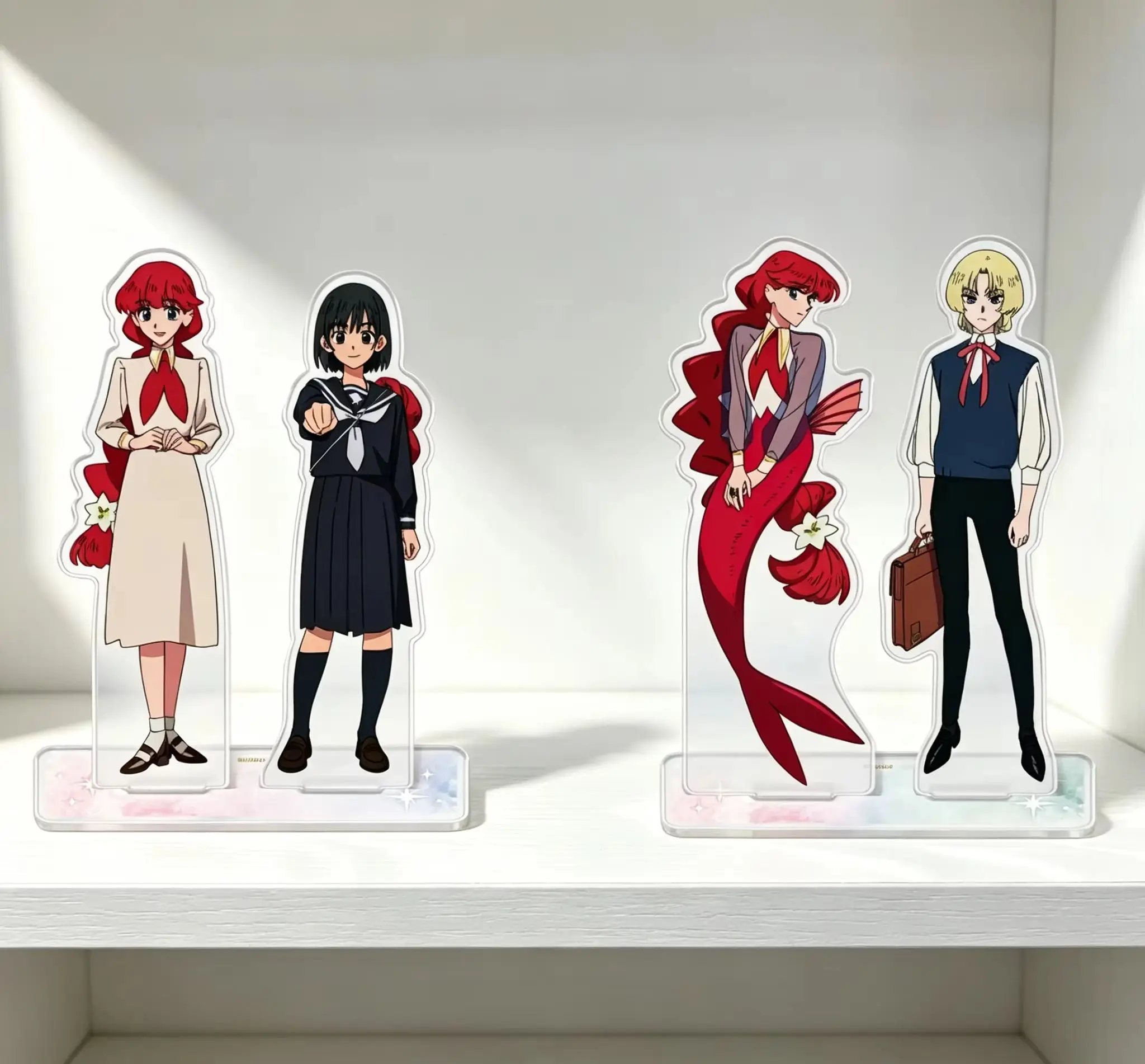 AnimeGoodbye, Lara Acrylic Stand Model Bookshelf Decoration Lovely Products High Definition Images Bookshelf Decoration Keychain