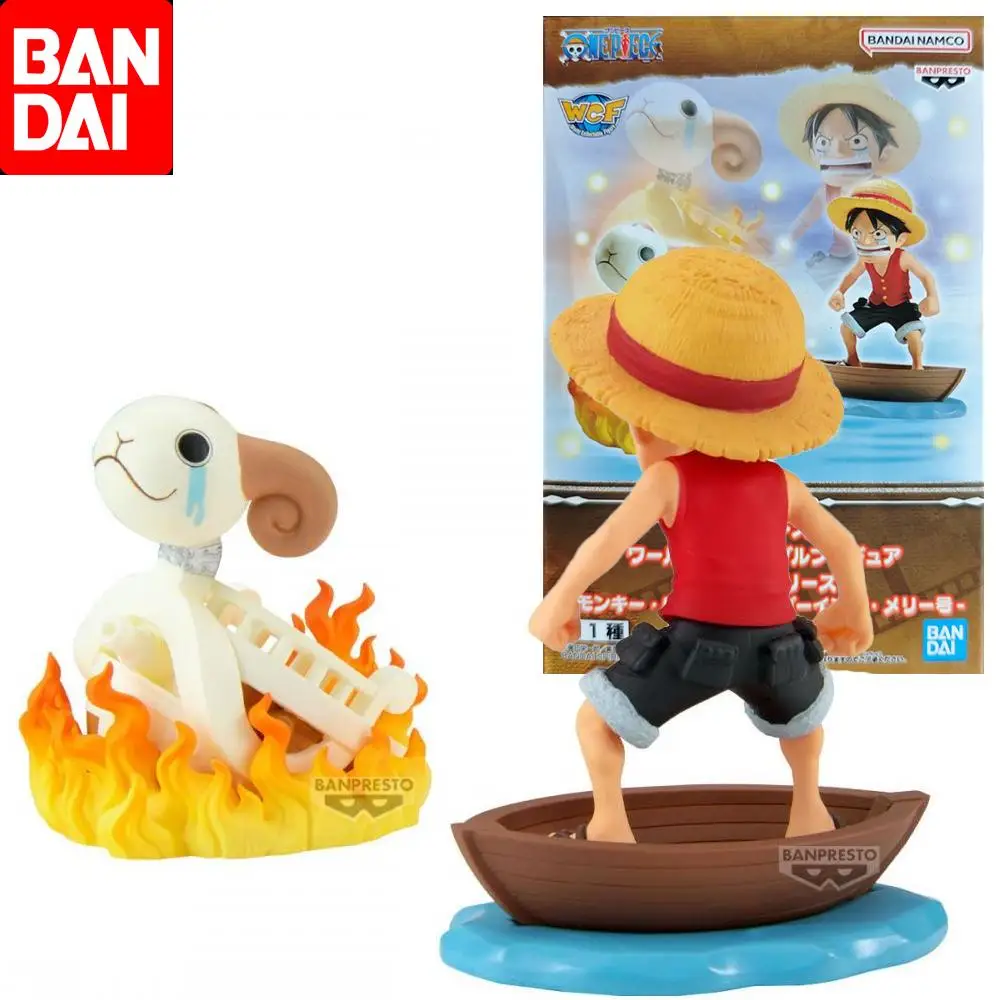 

Bandai оригинальная аниме-фигурка WCF ONE PIECE Monkey D. Luffy, игрушки для мальчиков и девочек, детские подарки на день рождения, коллекционные
