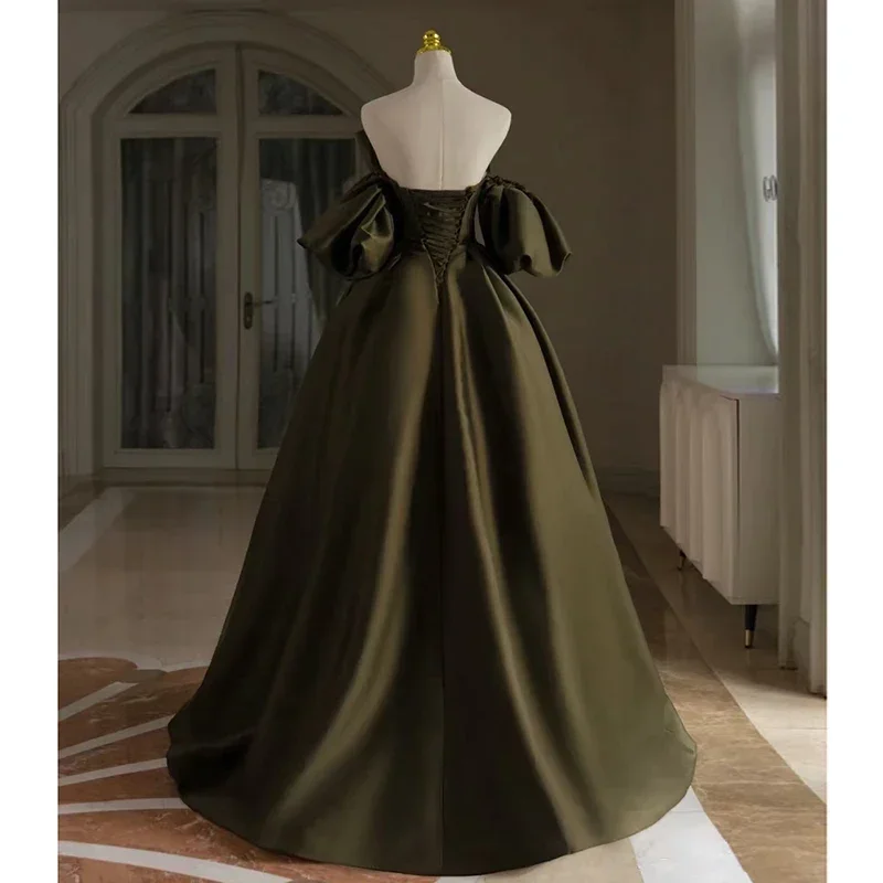 Robe de Soirée Longue de Luxe pour Femme, Tenue de Bal, pour Événements Spéciaux, Bal, Mariage, Élégante, 2023