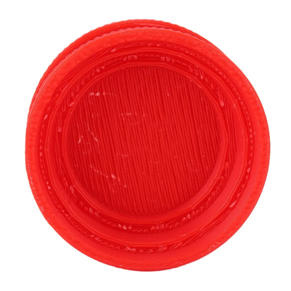 Convenient Red Watch Oil Cup Plastic 3*3*2cm Watch Oiler Dish Oil Dipping Dish Watch Maintenance