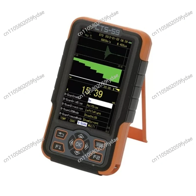 CTS-30A Thickness Gauge Institute of Ultrasound Wrist Type Digital Metal Thickness Gauge with USB Storage