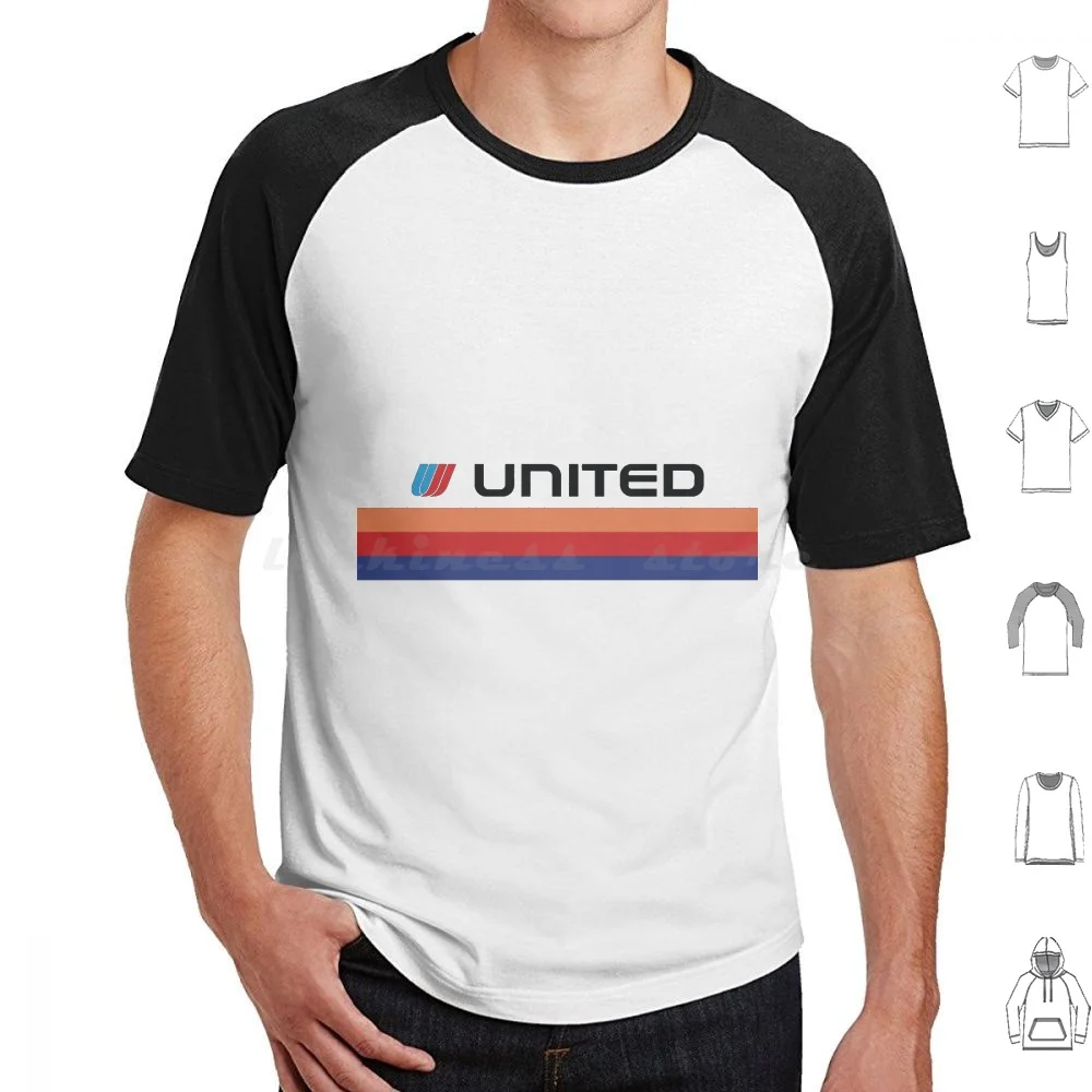 United Saul Bass Livery T Shirt Men Women Kids 6xl United Saul Bass Airplane Livery Logo 70s 80s Stripes