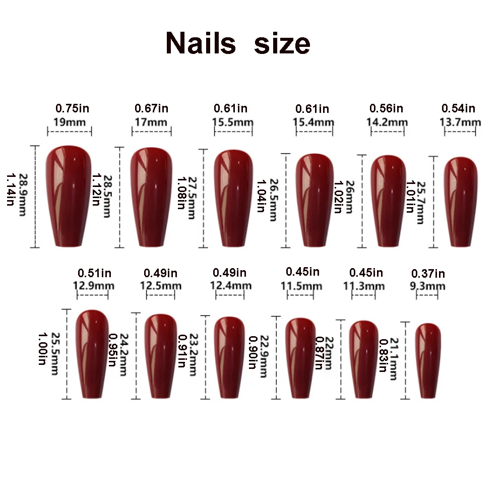 Medium Fake Nails for Women Gilrs Half Clear Ballet Nail Tips Gradient Purple Blue Butterfly Design Full Cover Press On Nail Set view 5