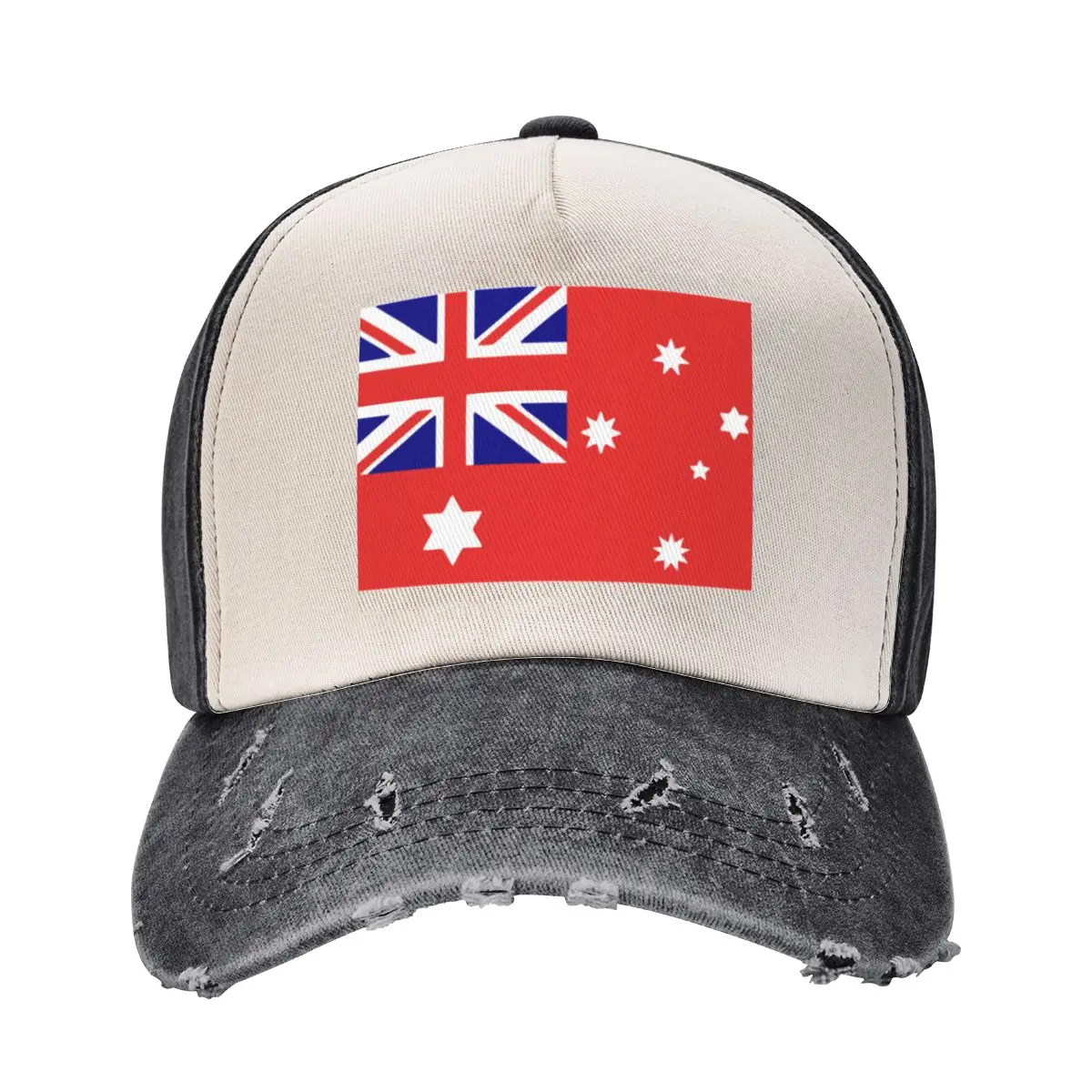 1901 Australian peoples land flag 3-2 ratio federationCap Baseball Cap Golf Bobble Hat Golf Women Men's